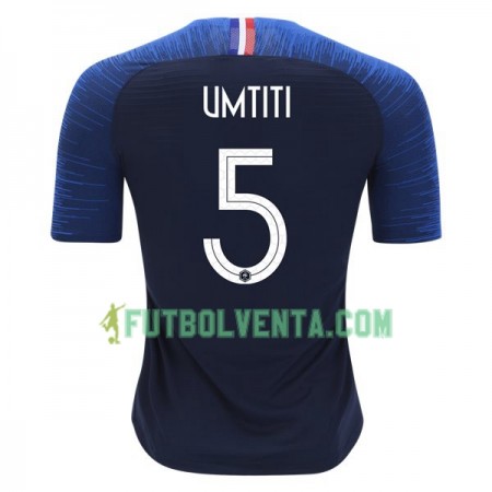 Camiseta de fútbol Francia Umtiti 5 1ª equipación Mundial 2018 Camiseta de fútbol Francia Umtiti 5 1ª equipación Mundial 2018